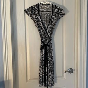 Light summer wrap dress